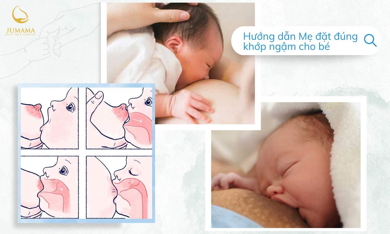Hướng dẫn đặt đúng khớp ngậm cho bé