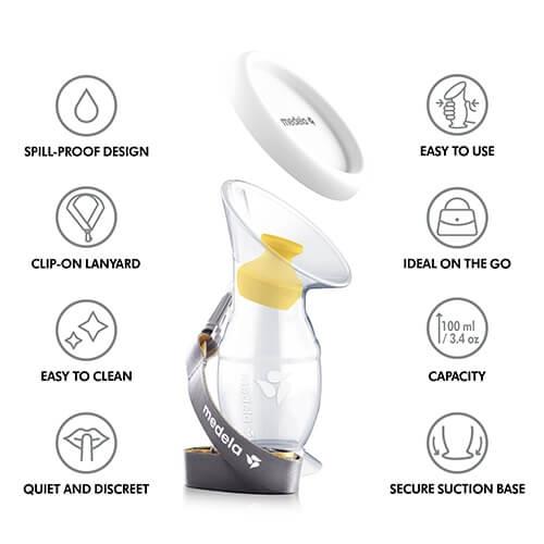 Cúp hứng sữa Medela