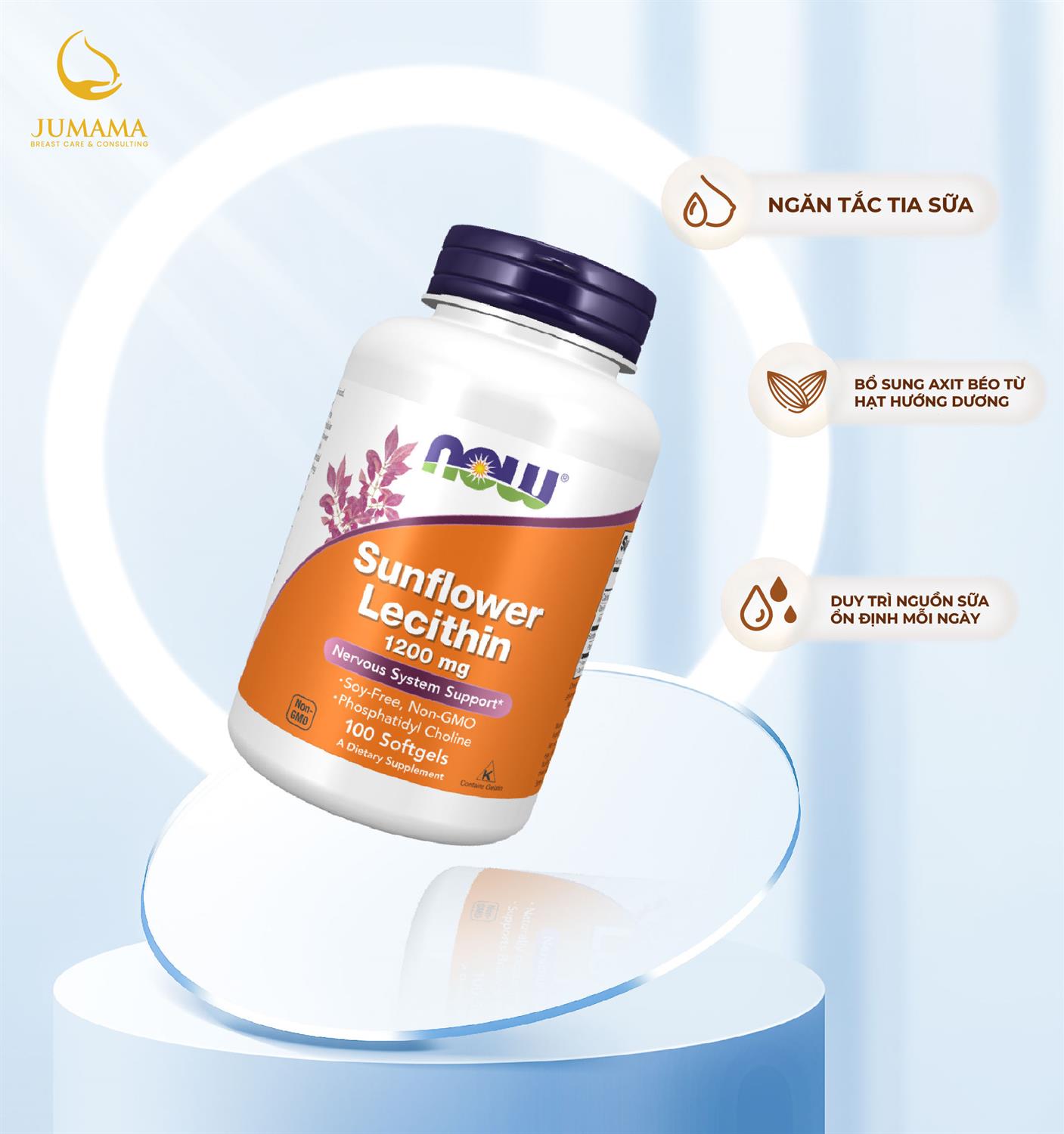 Lecithin - 100 viên 