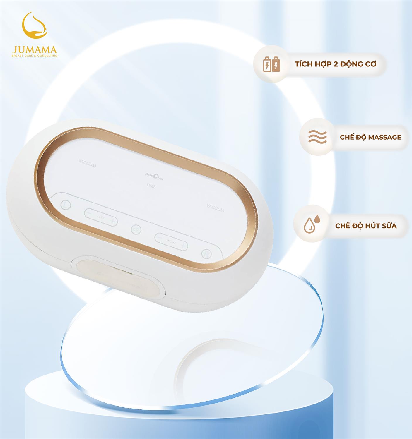 Máy hút sữa Spectra Dual Compact